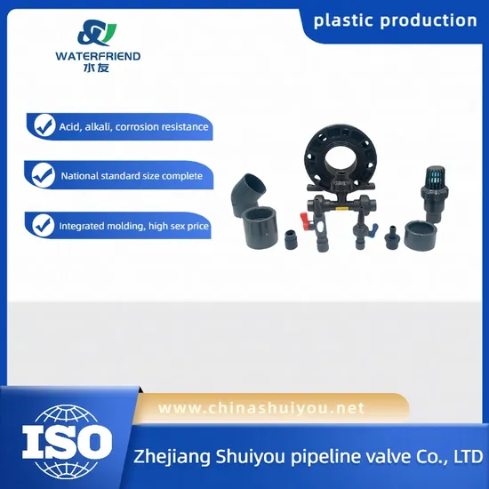 Plastic Pipe Fittings Tee Elbow Ball Valve Flange for Plumbing and Irrigation Systems